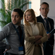 Kieran Culkin, Sarah Snook, and Matthew Macfadyen in Succession